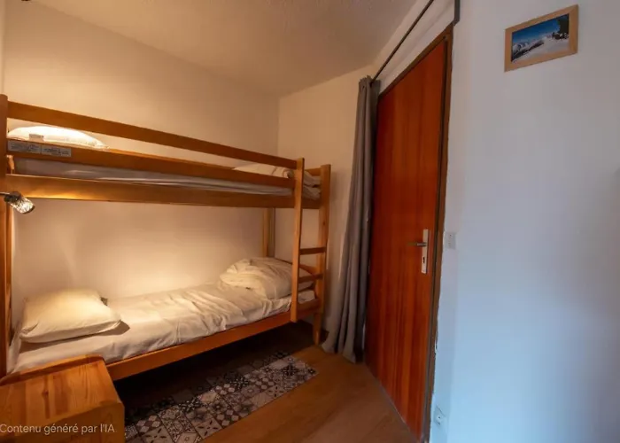 Plein Sud , Centre Station , Pied Des Pistes , Parking ,wifi , 30 M2 , 4p * Les Deux Alpes