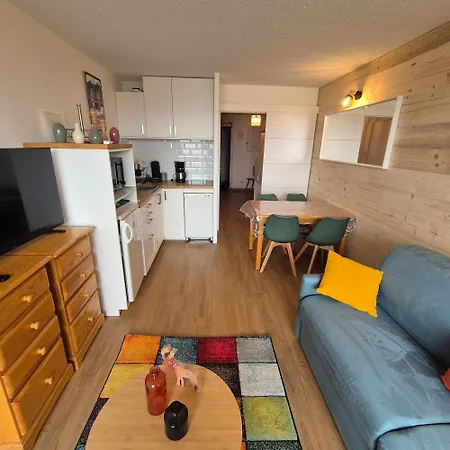 Appartamento Plein Sud , Centre Station , Pied Des Pistes , Parking ,wifi , 30 M2 , 4p *